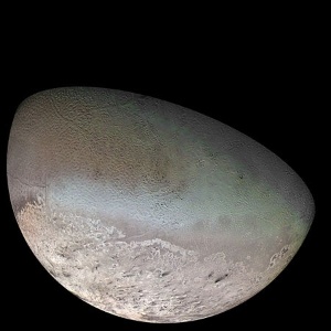 Triton image obtained by Voyager