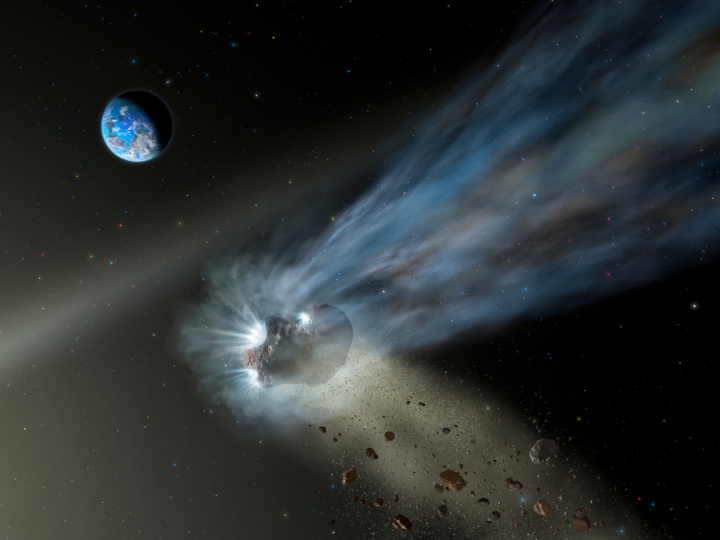 Komet aus der Oortschen Wolke