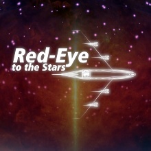 Poster for the show “Red-Eye to the Stars”. 