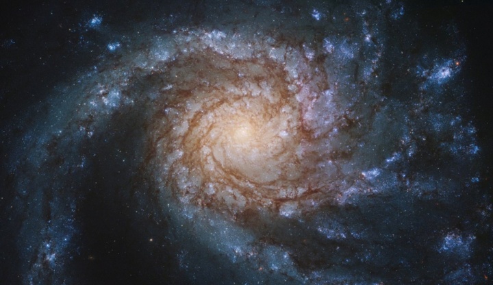 Optische Aufnahme von NGC 4254.